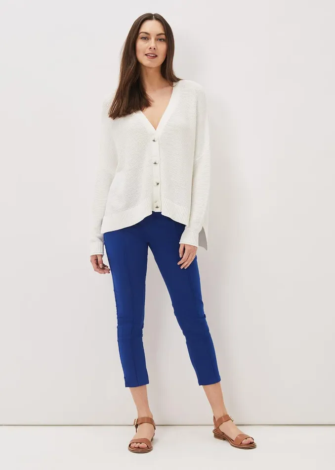 Women Phase Eight Knitwear Pauline Button Up Tape Cardigan