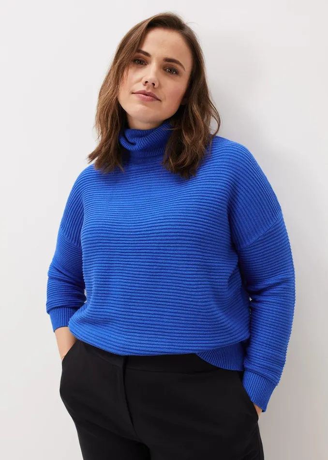 Women Phase Eight Knitwear Rocco Ribbed Roll Neck Jumper