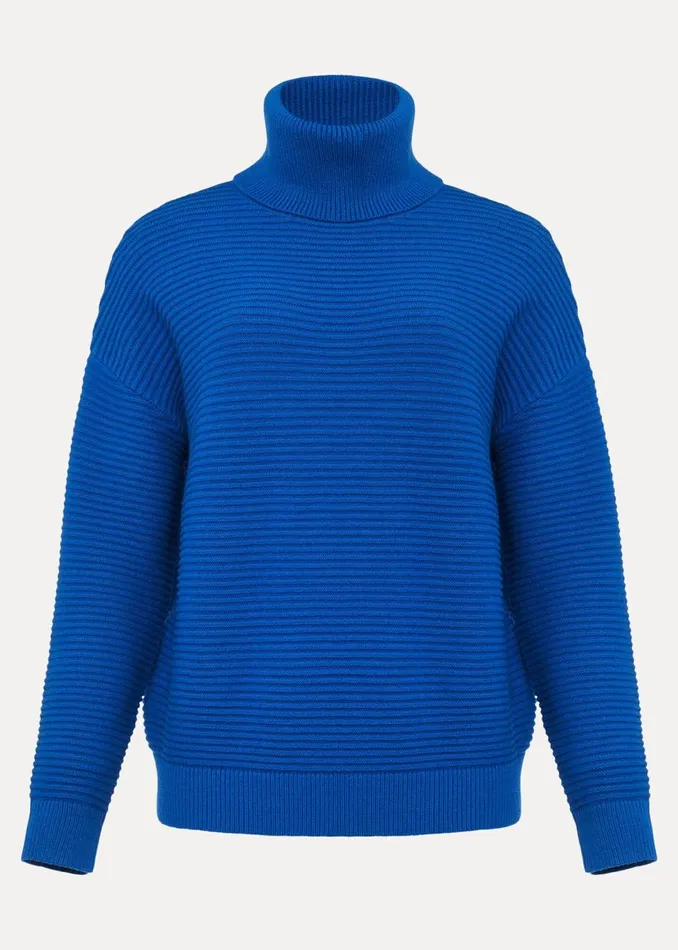 Women Phase Eight Knitwear Rocco Ribbed Roll Neck Jumper