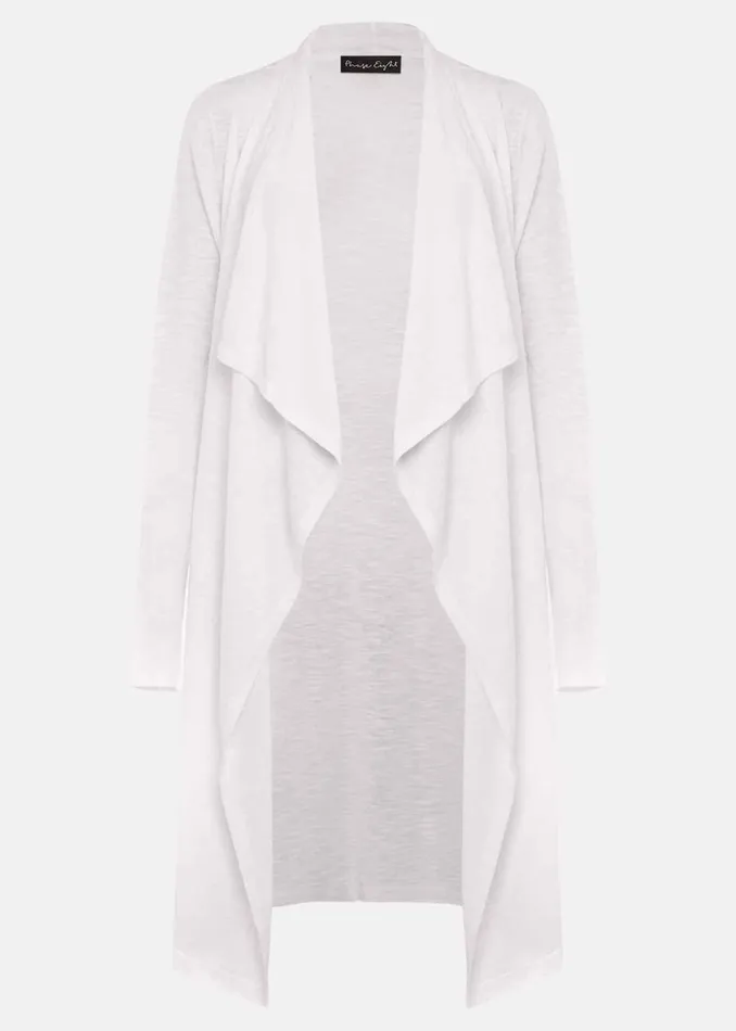 Women Phase Eight Knitwear Sola Waterfall Linen Cardigan