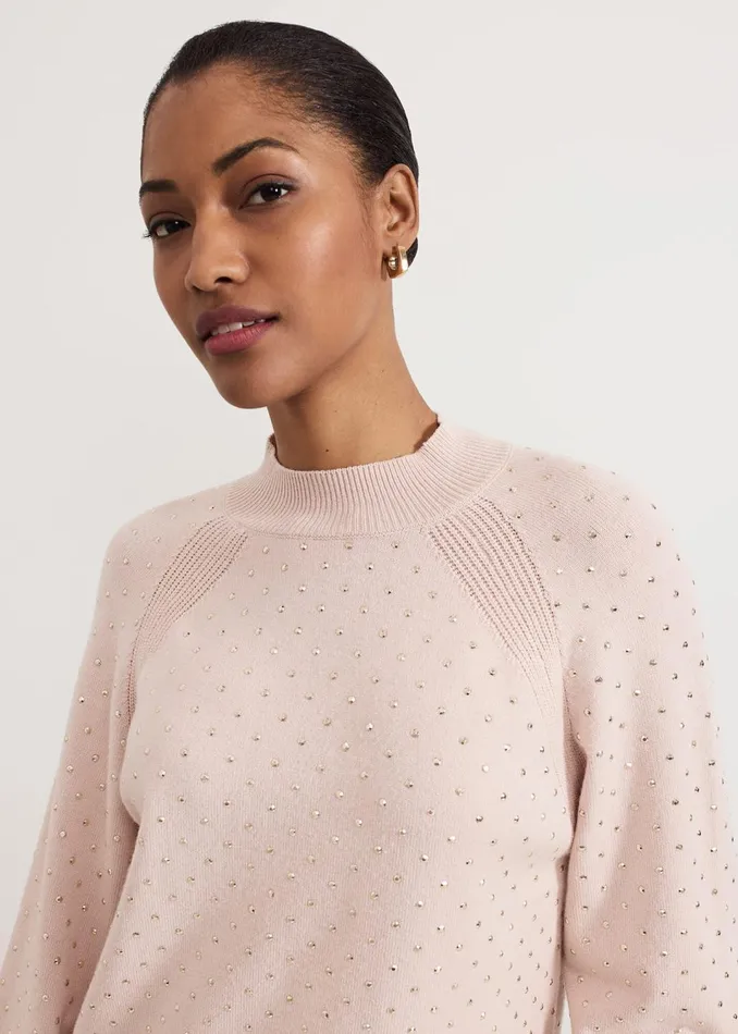 Women Phase Eight Knitwear Tala Hotfix Knit Jumper