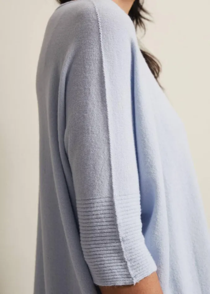 Women Phase Eight Knitwear Zienna Light Blue Jumper