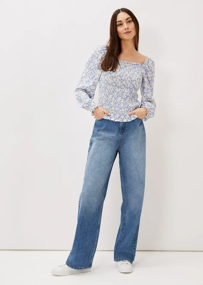 Women Phase Eight Shirts and Blouses Esty Square Neck Blouse