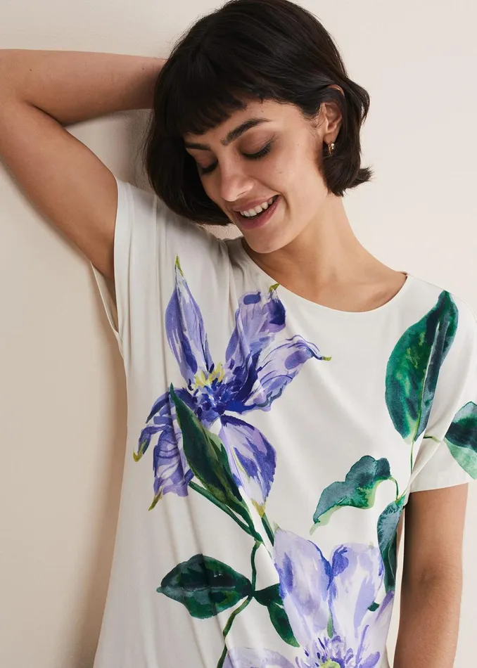 Women Phase Eight Shirts and Blouses Fiorella Tie Front Top