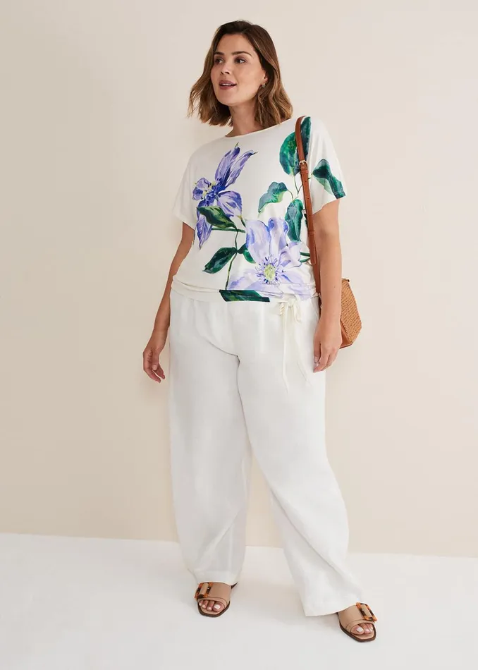 Women Phase Eight Shirts and Blouses Fiorella Tie Front Top