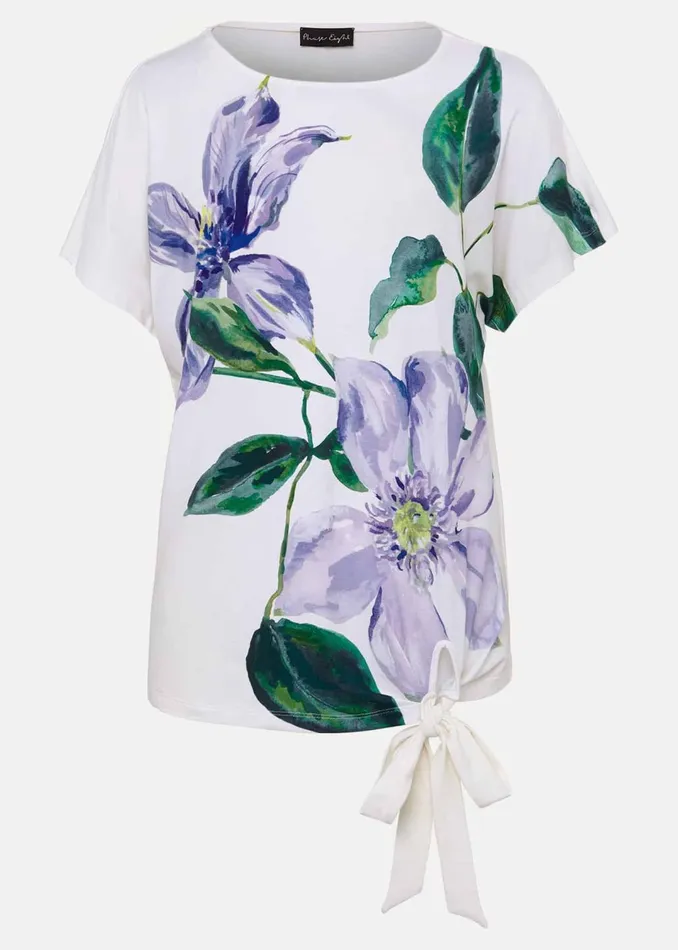 Women Phase Eight Shirts and Blouses Fiorella Tie Front Top