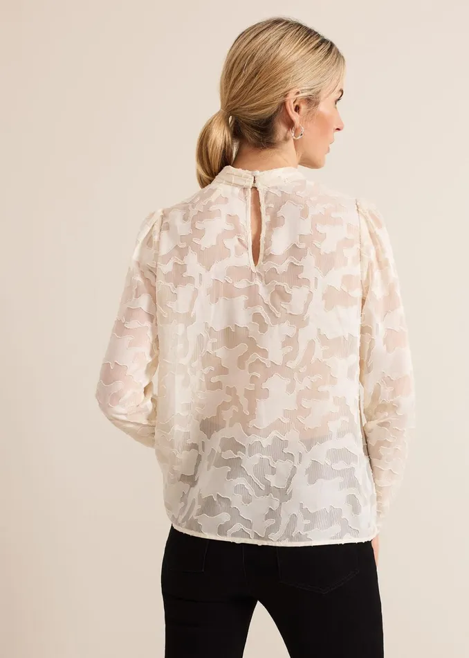 Women Phase Eight Shirts and Blouses Jacey Metallic Blouse