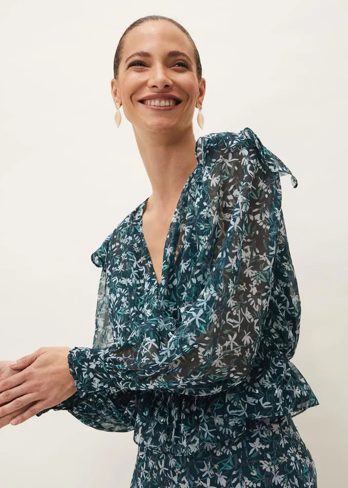 Women Phase Eight Shirts and Blouses Lola Floral Blouse