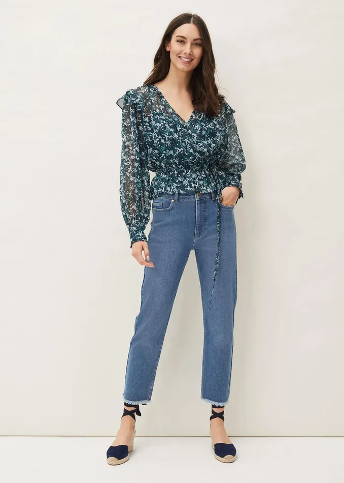 Women Phase Eight Shirts and Blouses Lola Floral Blouse