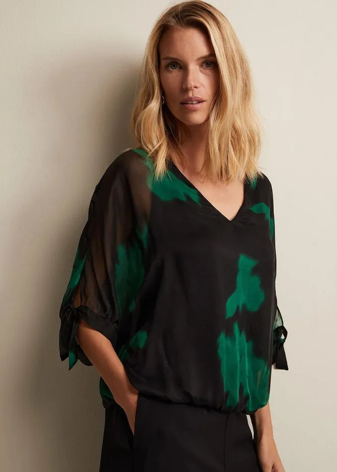 Women Phase Eight Shirts and Blouses Madison Silk Blouse
