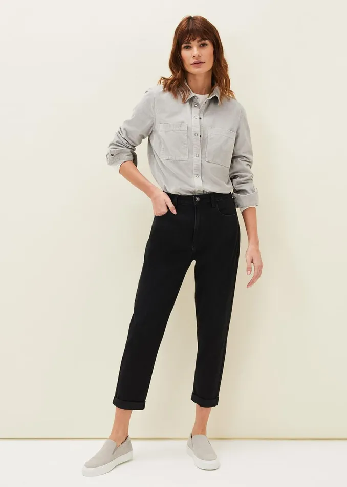 Women Phase Eight Shirts and Blouses Peggie Corduroy Oversized Shirt