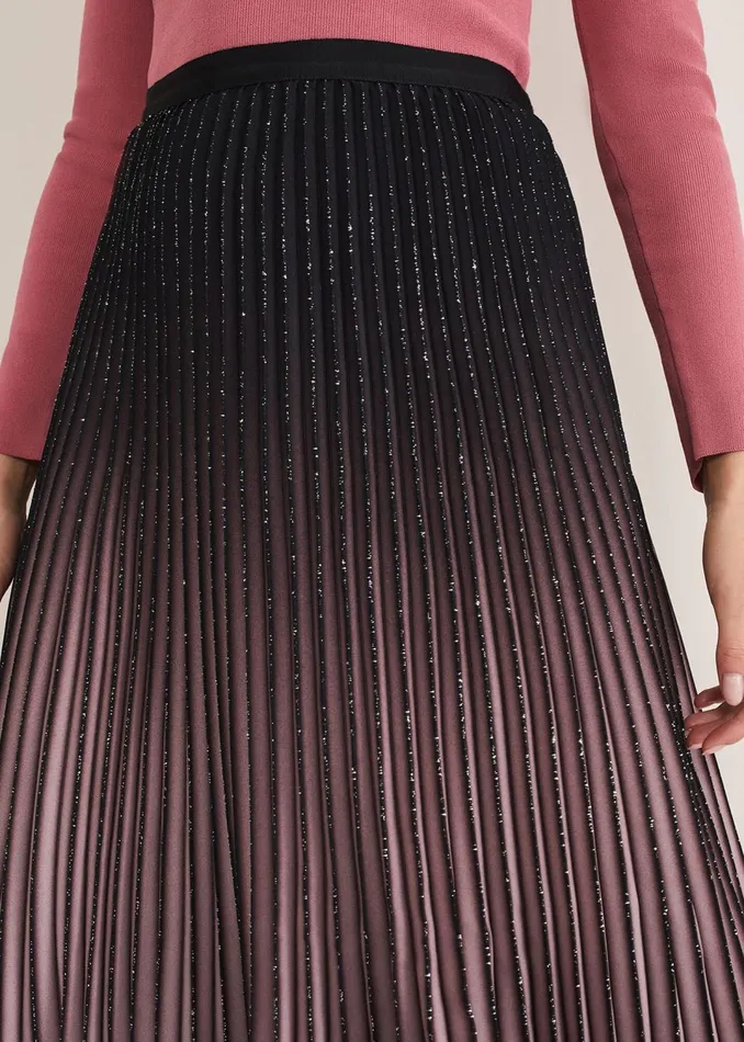 Women Phase Eight Skirts Estella Ombre Midi Skirt