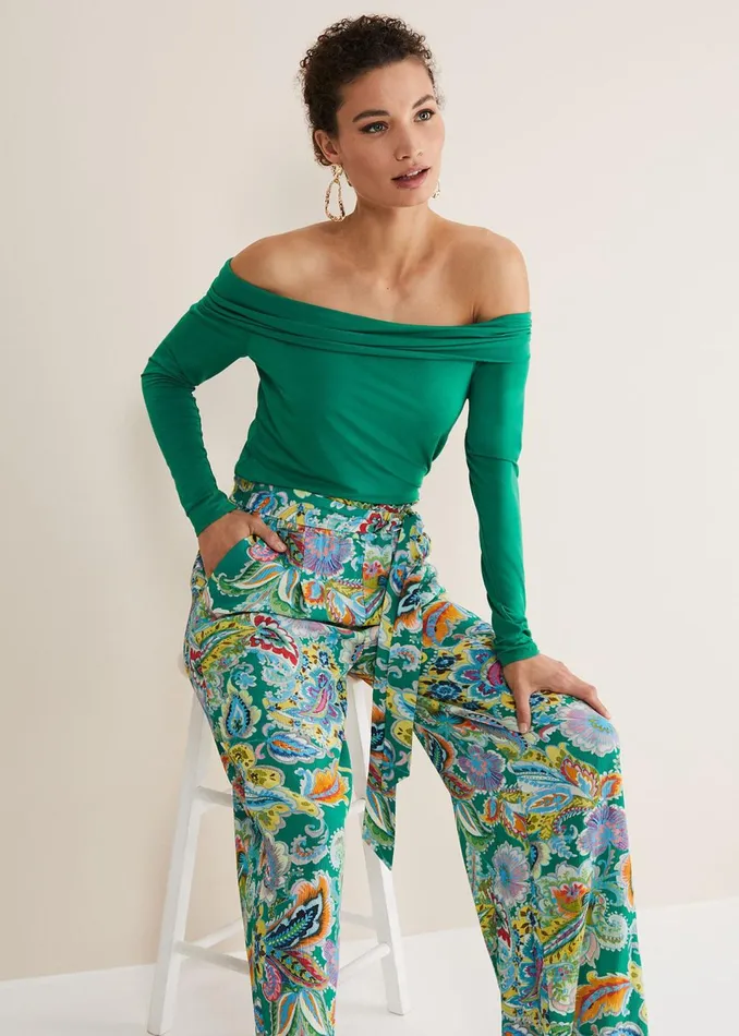 Women Phase Eight Tops and TShirts Emili Bardot Top
