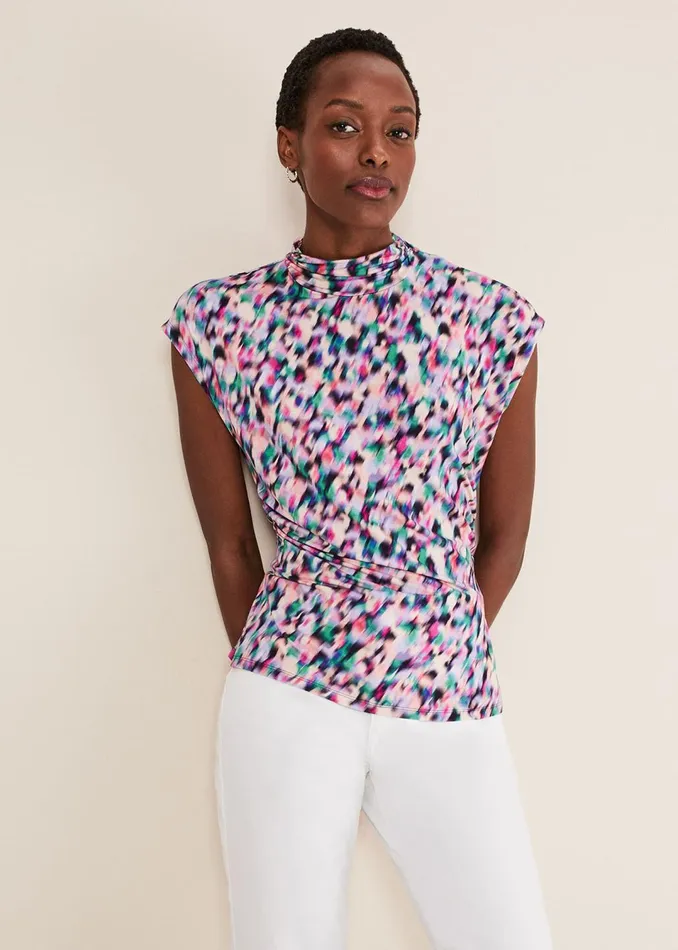 Women Phase Eight Tops and TShirts Karelena High Neck Top