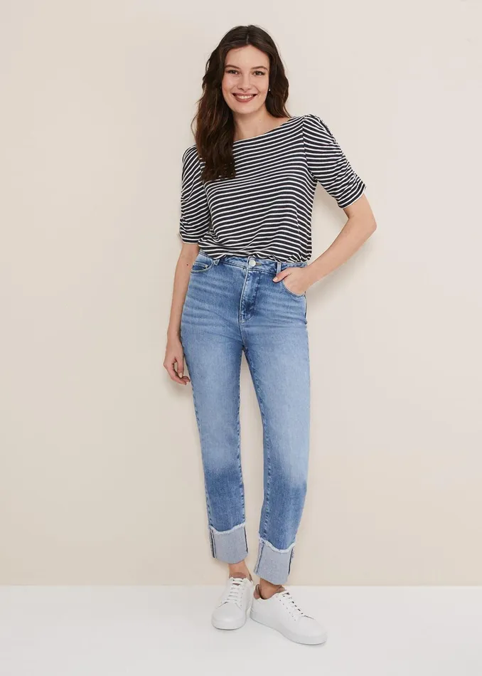 Women Phase Eight Tops and TShirts Karla Striped Top