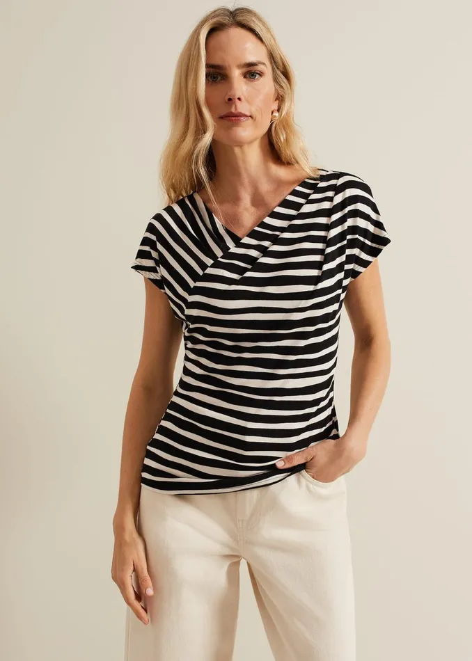 Women Phase Eight Tops and TShirts Kiara Striped Top