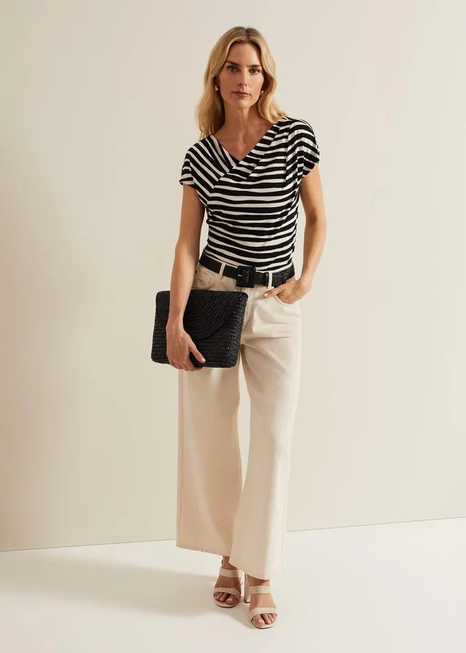Women Phase Eight Tops and TShirts Kiara Striped Top