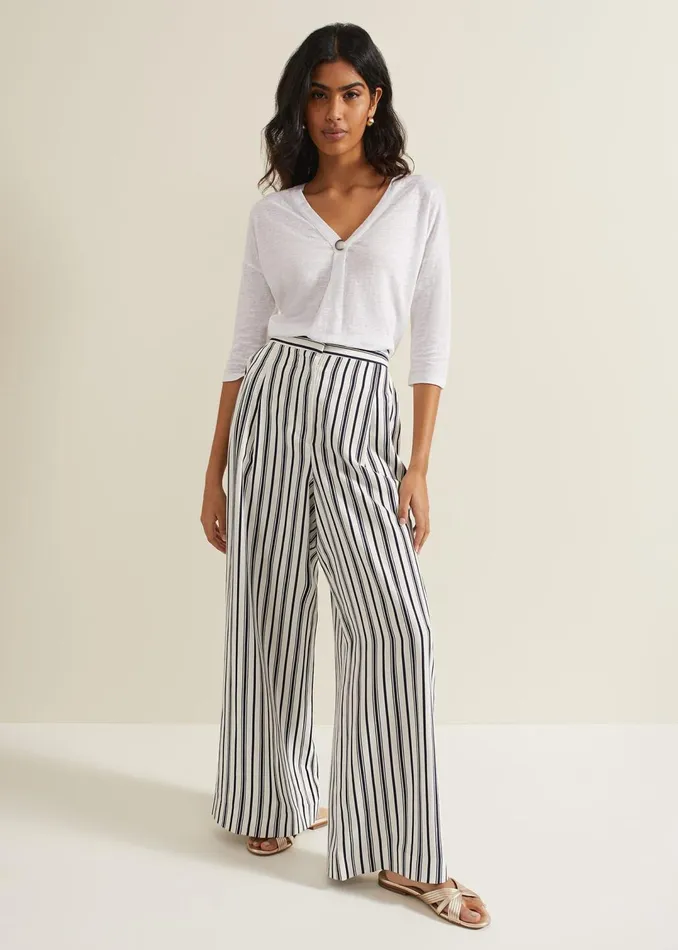 Women Phase Eight Tops and TShirts Leah Linen Top