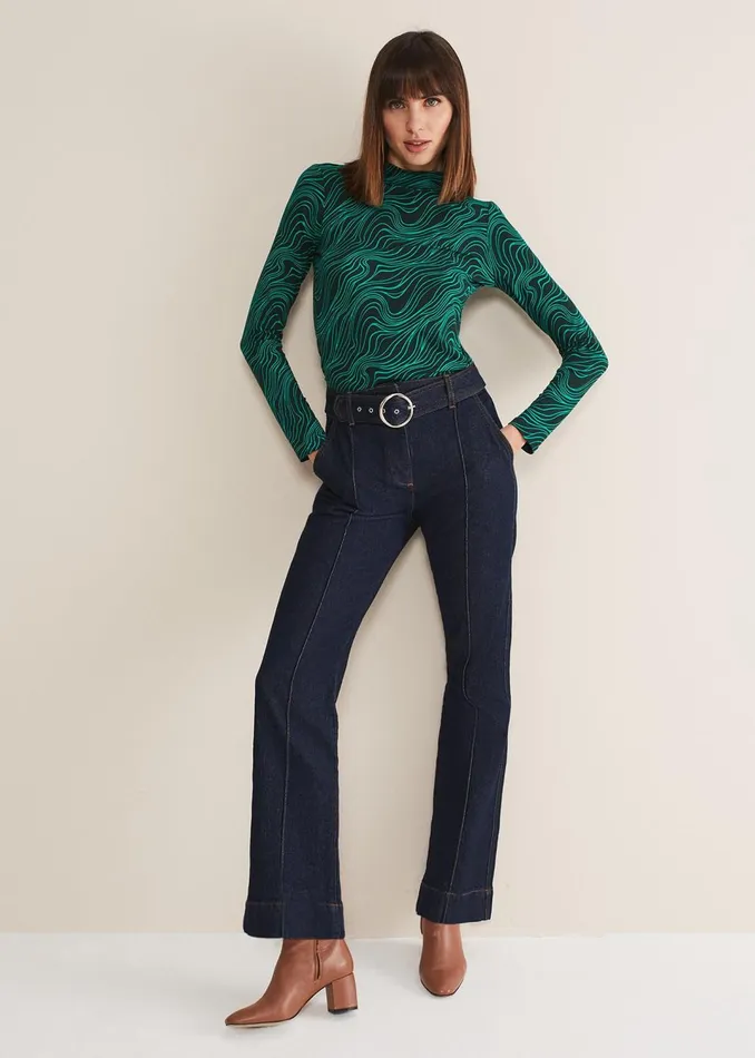 Women Phase Eight Tops and TShirts Macey High Neck Top