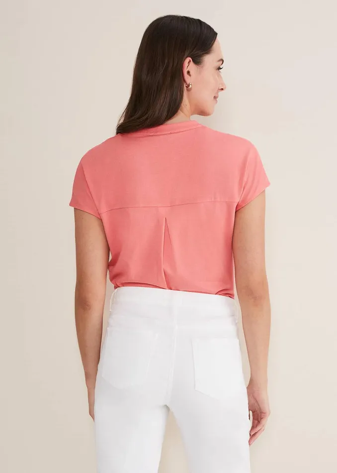 Women Phase Eight Tops and TShirts Mylah Burnout Abstract Top