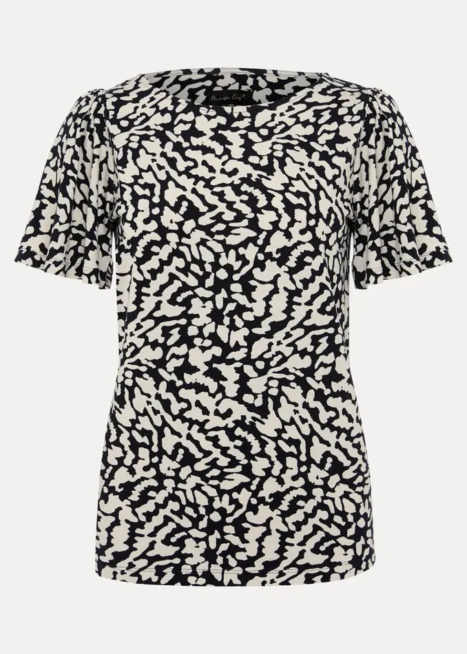 Women Phase Eight Tops and TShirts Nayana Jersey Abstract Top