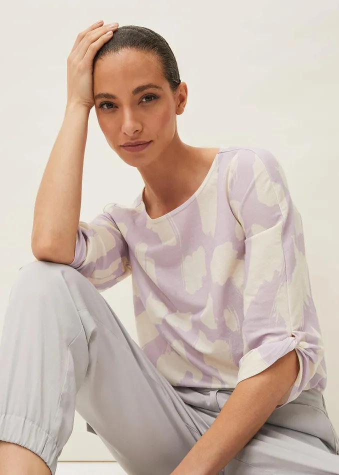 Women Phase Eight Tops and TShirts Rea Printed Jersey Top