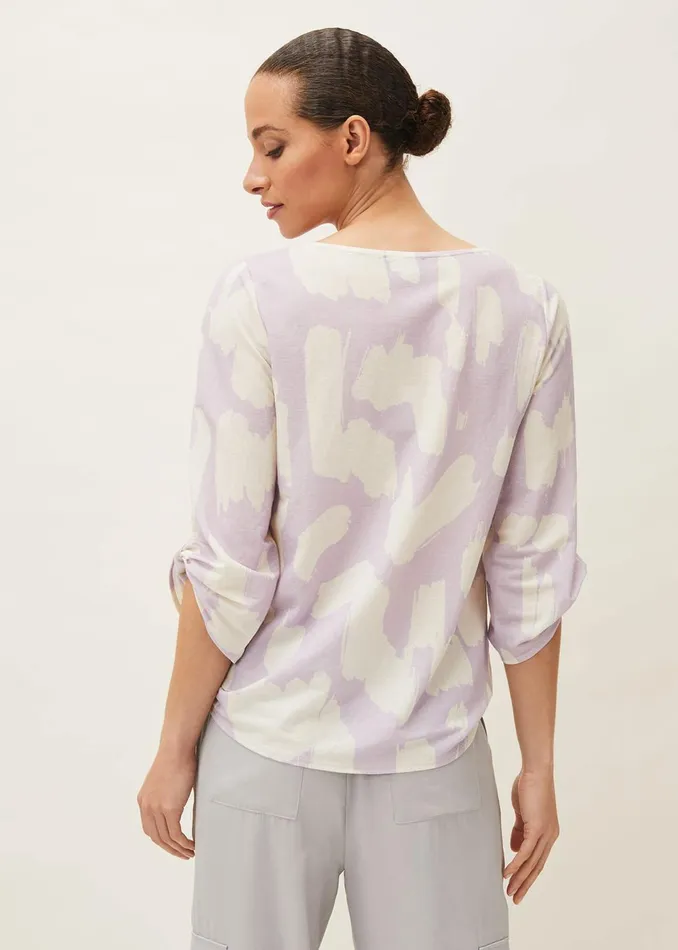 Women Phase Eight Tops and TShirts Rea Printed Jersey Top