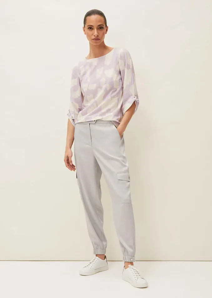 Women Phase Eight Tops and TShirts Rea Printed Jersey Top