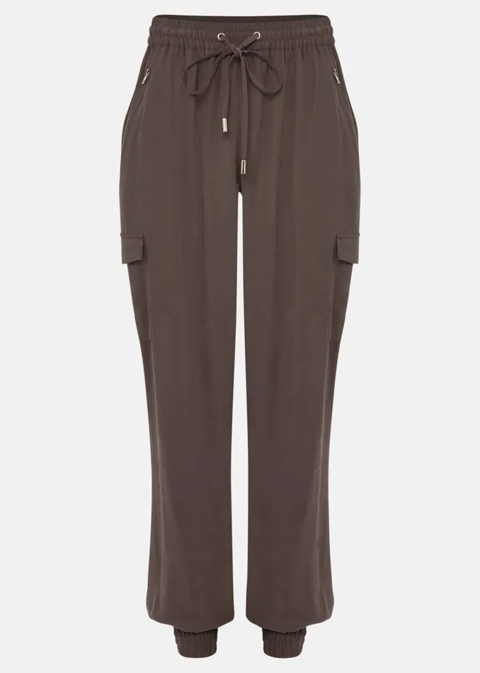 Women Phase Eight Trousers Alora Soft Cargo Jogger