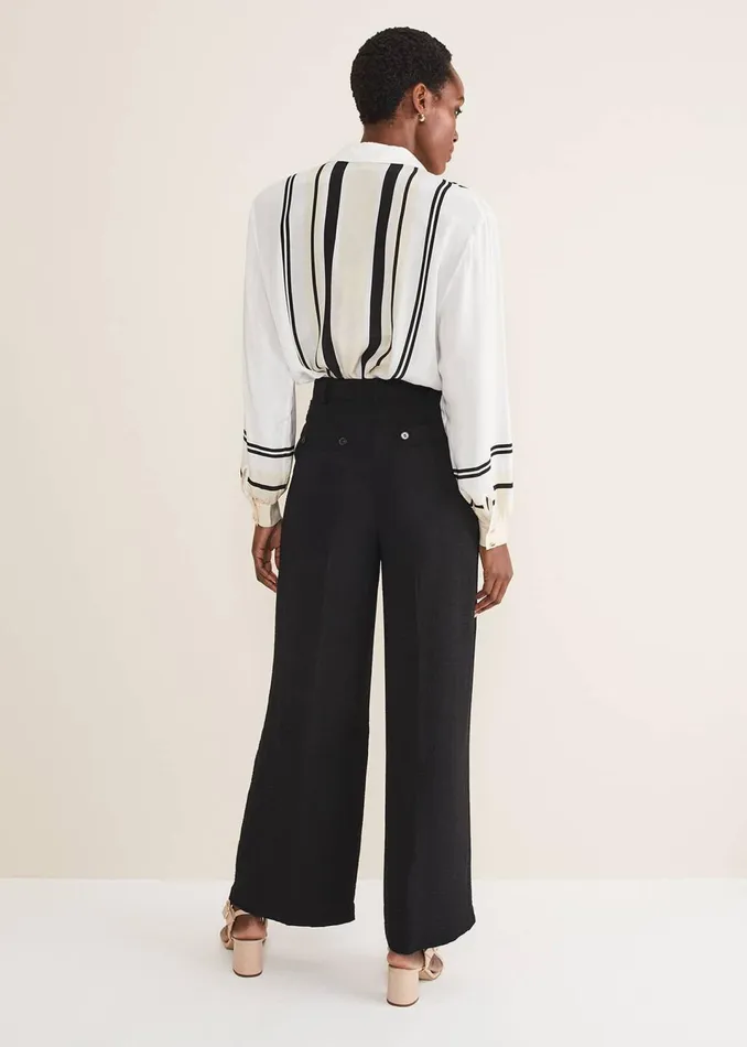 Women Phase Eight Trousers Opal Wide Leg Trousers