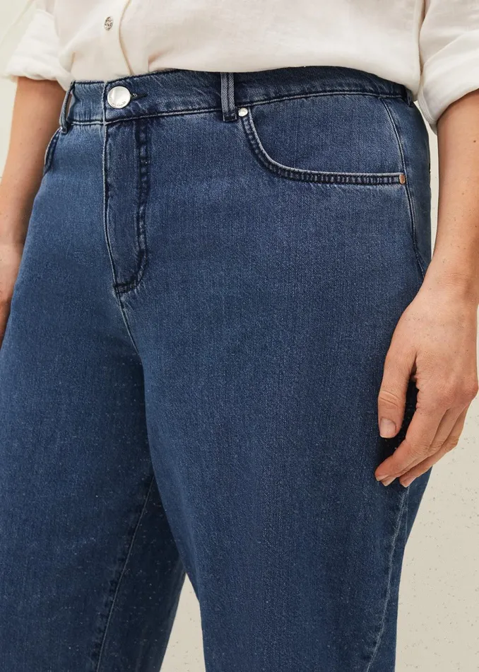 Women Phase Eight Trousers Romilly Barrel Leg Jean