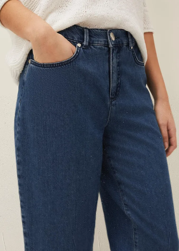 Women Phase Eight Trousers Romilly Barrel Leg Jean