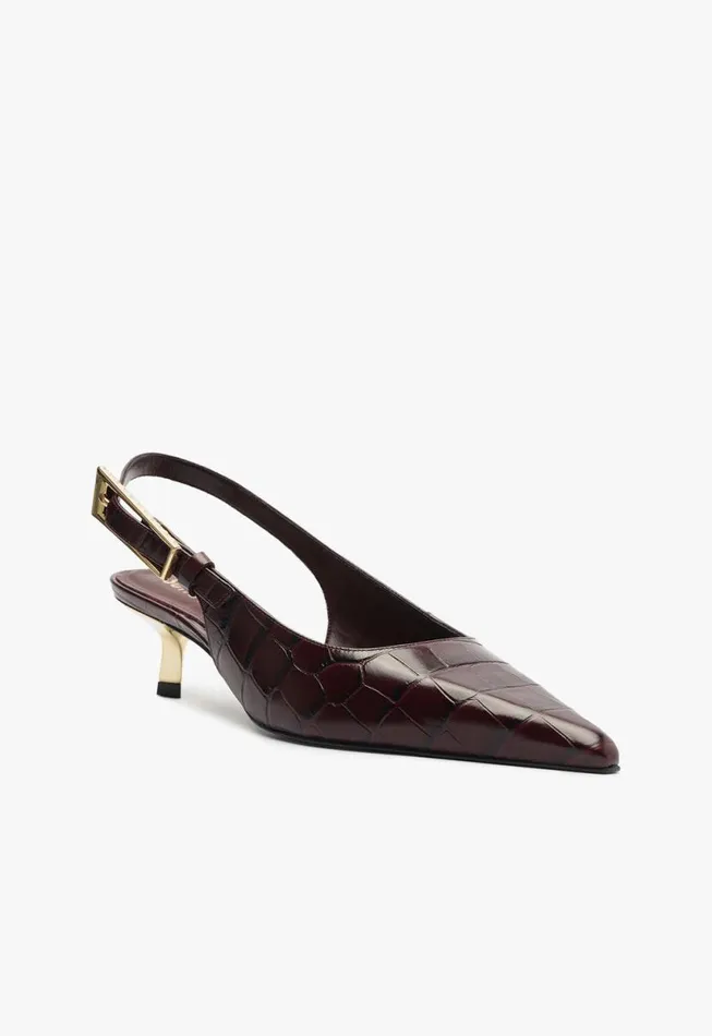 Women Pumps Schutz Shoes Ciara Mid Pump Cherry Wine