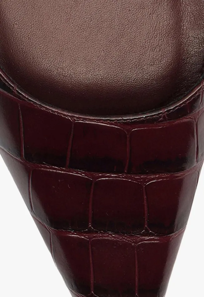 Women Pumps Schutz Shoes Ciara Mid Pump Cherry Wine