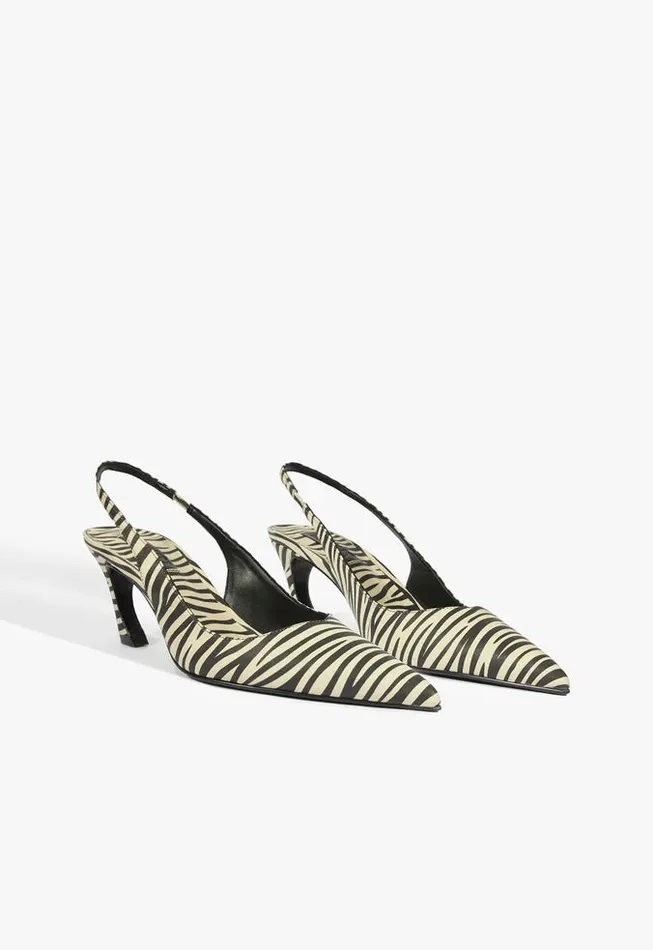 Women Pumps Schutz Shoes Lexi Sling Mid Pump White