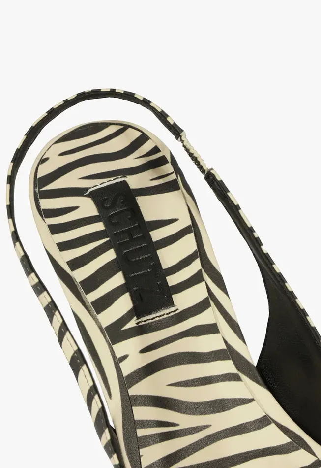 Women Pumps Schutz Shoes Lexi Sling Mid Pump White