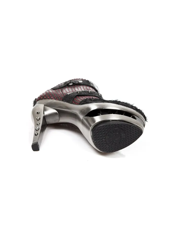 Women Punk MRock082C3 Heels New Rock
