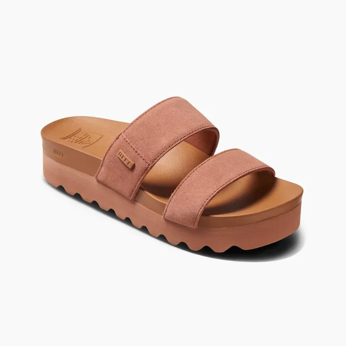 Women Reef Sandals Cushion Vista Hi Cork Suede Women Reef Sandals Cushion Vista Hi Cork Suede