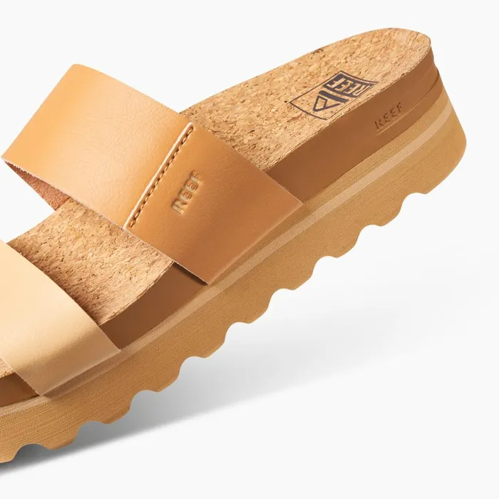 Women Reef Sandals Cushion Vista Hi Natural Duo Women Reef Sandals Cushion Vista Hi Natural Duo