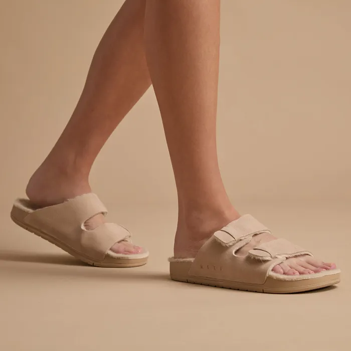 Women Reef Sandals Ojai Two Bar Cozy Tan