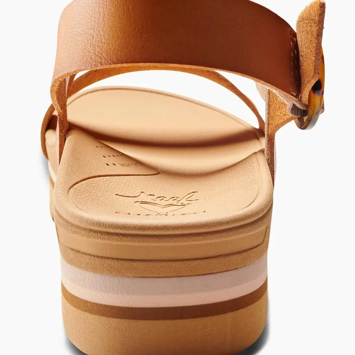 Women Reef Sandals Vista Hi Buckle Natural Women Reef Sandals Vista Hi Buckle Natural