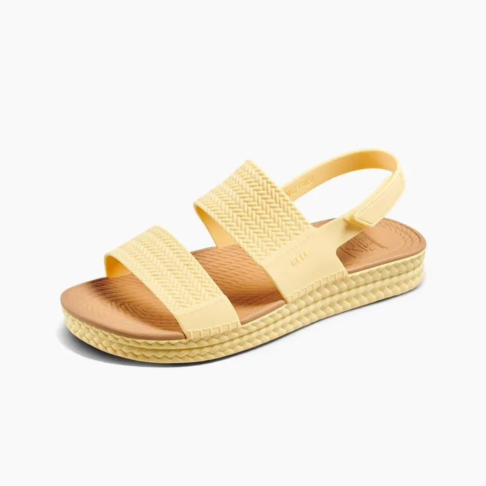 Women Reef Sandals Water Vista Pale Banana Women Reef Sandals Water Vista Pale Banana