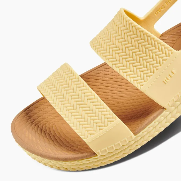 Women Reef Sandals Water Vista Pale Banana Women Reef Sandals Water Vista Pale Banana