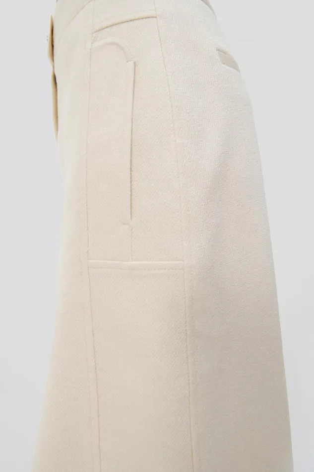 Women Roseline Skirt Eggshell Jonathan Simkhai Pants and Bottoms