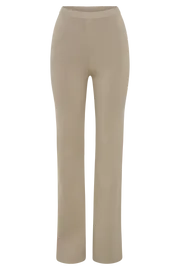 Women Rosetta Flare Knit Pants 8211 Taupe Taupe Meshki Pants