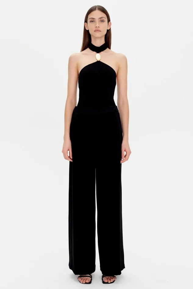 Women Rubie Top Black Jonathan Simkhai Knitwear
