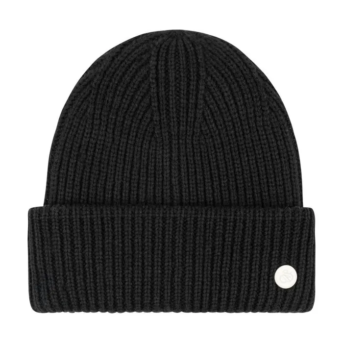 Women SandS RIVET CUFF BEANIE Navy Scotch and Soda Hats Scarves and Gloves
