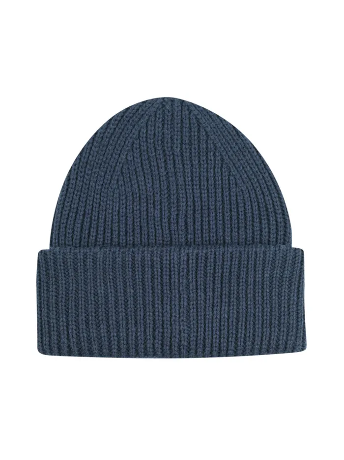 Women SandS RIVET CUFF BEANIE Navy Scotch and Soda Hats Scarves and Gloves