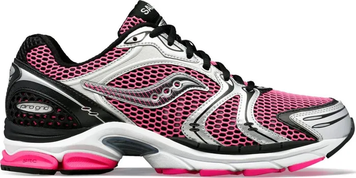 Women Saucony Lifestyle Progrid Triumph 4 Pinksilver
