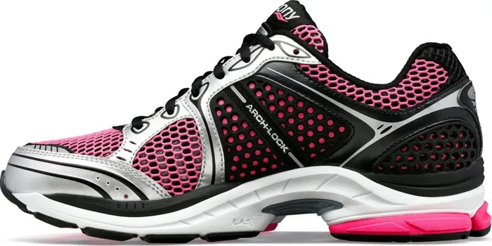 Women Saucony Lifestyle Progrid Triumph 4 Pinksilver